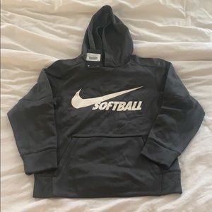 Brand New Kids softball nike hoodie